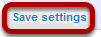 Click Save settings.