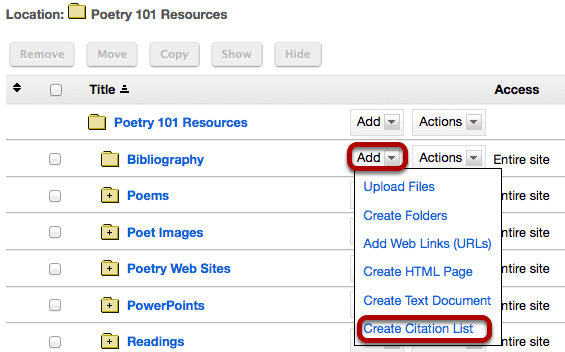 Method 1: Import RIS file.