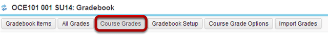 Click Course Grades.