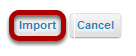 Click Import.