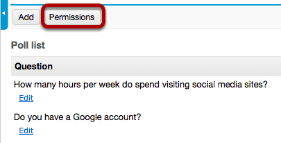 Click Permissions.